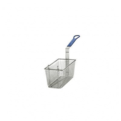 Rectangular Fry Basket  with Hook Blue (7564)