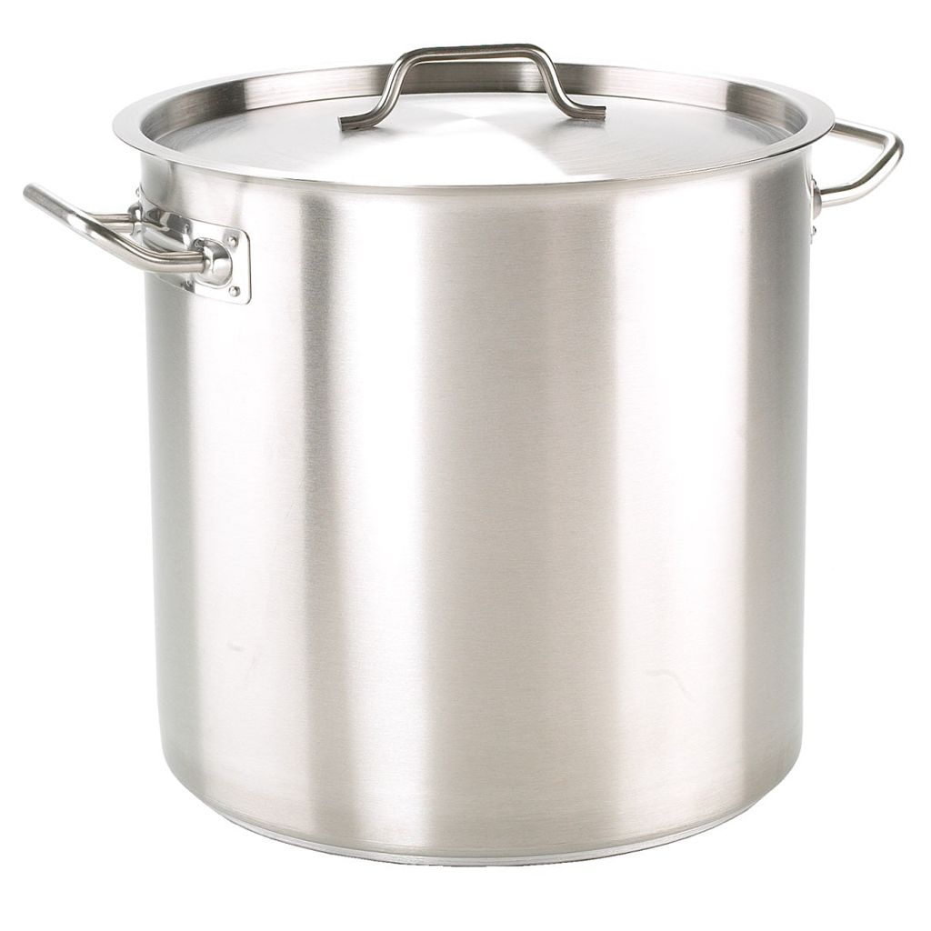 50cm Stainless Steel Stock Pot Without Lid (5066)