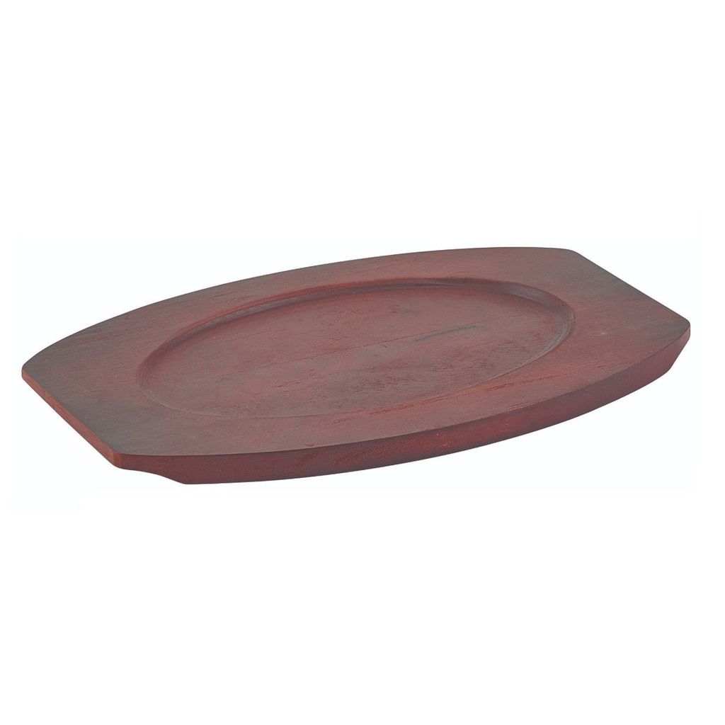 Replacement Wood Base for 24cm Oval Sizzle Platter (7609)