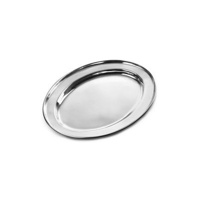 Oval Tray Stainless Steel