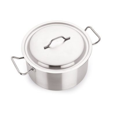24cm Stainless Steel Stew Pan & Lid (5005)