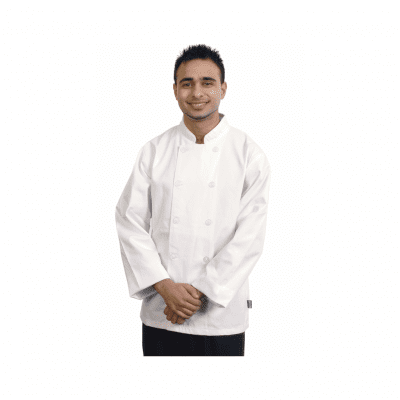 Chef's Jacket Long Sleeve WHITE