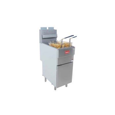Banks 4-Burners Twin-Basket Gas Fryer GF40